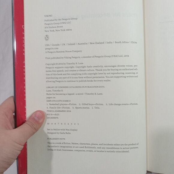 Rules For Becomeing A Legend Hardcover Book - Picture 3 of 7